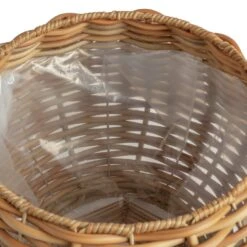 Habitat Round Rattan Planter - Natural 9 Habitat Round Rattan Planter - Natural -Bedding Promotion Store 9591840 R Z005A