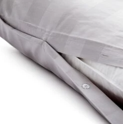 Habitat Cotton 400TC Sateen Stripe Grey Bedding Set - Double 12 Habitat Cotton 400TC Sateen Stripe Grey Bedding Set - Double -Bedding Promotion Store 9595145 R Z004A