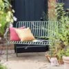 Habitat Indu 2 Seater Metal Garden Bench - Green 1 Habitat Indu 2 Seater Metal Garden Bench - Green -Bedding Promotion Store 9598070 R Z001A