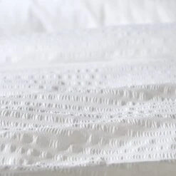Habitat Seersucker Plain White Bedding Set - Single 13 Habitat Seersucker Plain White Bedding Set - Single -Bedding Promotion Store 9598733 R Z005A