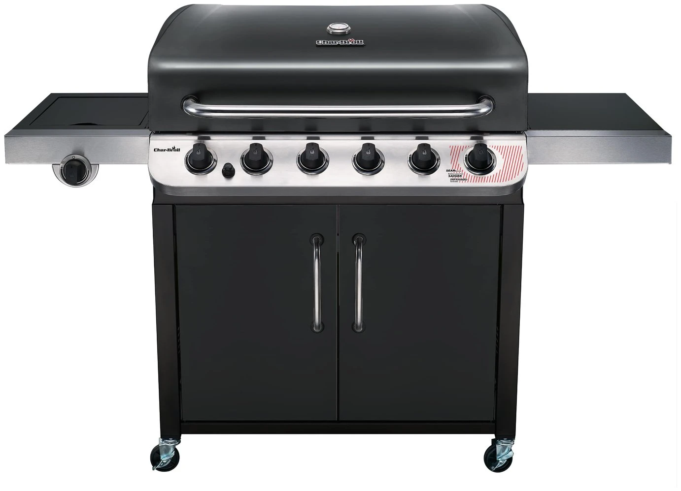 Char-Broil 6 Burner With Side Burner Gas BBQ 3 Char-Broil 6 Burner With Side Burner Gas BBQ