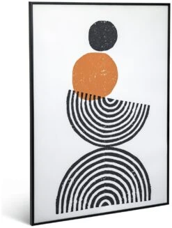 Habitat Abstract Print Framed Wall Art - 50x70cm -Bedding Promotion Store 9601008 R Z002A