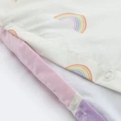 Habitat Kids Rainbow Panel Multicolour Bedding Set - Toddler -Bedding Promotion Store 9601493 R Z005A