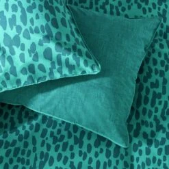 Habitat Emerald Brush Strokes Green Bedding Set - Single 11 Habitat Emerald Brush Strokes Green Bedding Set - Single -Bedding Promotion Store 9602382 R Z003A