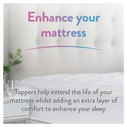 Slumberdown Climate Comfort Mattress Topper - Single -Bedding Promotion Store 9605602 R Z007A