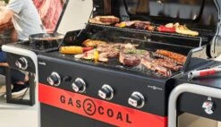 Char-Broil 4 Burner Gas And Charcoal BBQ 15 Char-Broil 4 Burner Gas And Charcoal BBQ -Bedding Promotion Store 9606560 R Z003A