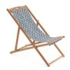 Habitat Folding Wooden Garden Deck Chair - Blue 2 Habitat Folding Wooden Garden Deck Chair - Blue -Bedding Promotion Store 9607703 R Z001A