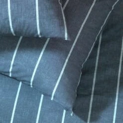 Habitat Cotton Modern Country Stripe Navy Bedding Set-Single 11 Habitat Cotton Modern Country Stripe Navy Bedding Set-Single -Bedding Promotion Store 9608740 R Z003A
