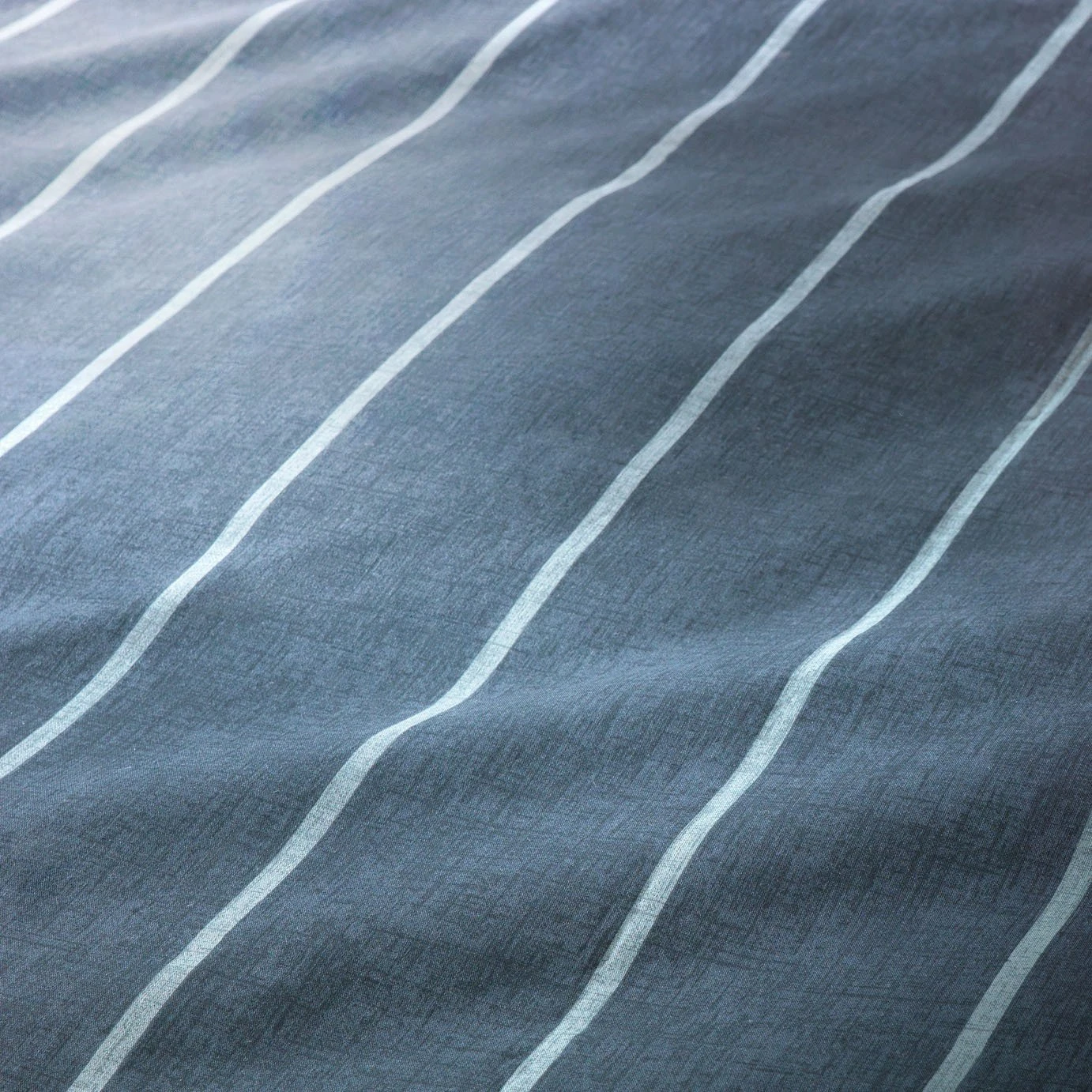 Habitat Cotton Modern Country Stripe Navy Bedding Set-Single 7 Habitat Cotton Modern Country Stripe Navy Bedding Set-Single - Image 5