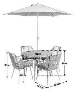 Habitat Malta 4 Seater Rattan Effect Patio Set - Black 16 Habitat Malta 4 Seater Rattan Effect Patio Set - Black -Bedding Promotion Store 9609127 R E001