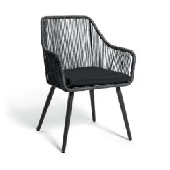 Habitat Malta 4 Seater Rattan Effect Patio Set - Black 20 Habitat Malta 4 Seater Rattan Effect Patio Set - Black -Bedding Promotion Store 9609127 R Z003A