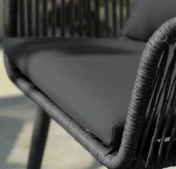 Habitat Malta 4 Seater Rattan Effect Patio Set - Black 24 Habitat Malta 4 Seater Rattan Effect Patio Set - Black -Bedding Promotion Store 9609127 R Z005C