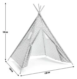 Habitat Kids Grey Stars Teepee Tent 10 Habitat Kids Grey Stars Teepee Tent -Bedding Promotion Store 9611005 R E001