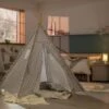 Habitat Kids Grey Stars Teepee Tent 2 Habitat Kids Grey Stars Teepee Tent -Bedding Promotion Store 9611005 R Z001C