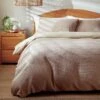Habitat Cotton Waffle Plain Neutral Bedding Set - Single 2 Habitat Cotton Waffle Plain Neutral Bedding Set - Single -Bedding Promotion Store 9622362 R Z001A