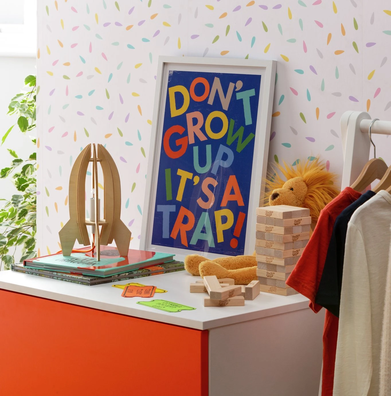 Habitat Kids Don't Grow Up It's A Trap! Framed Print 4 Habitat Kids Don't Grow Up It's A Trap! Framed Print - Image 2