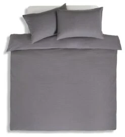 Habitat Cotton Waffle Plain Charcoal Bedding Set - Single 10 Habitat Cotton Waffle Plain Charcoal Bedding Set - Single -Bedding Promotion Store 9625211 R Z002A