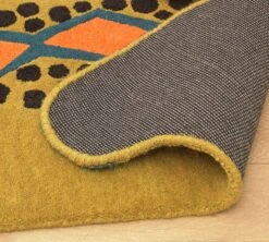 Habitat Kids Dragon Shaped Rug - Mustard - 100x150cm -Bedding Promotion Store 9627817 R Z003C