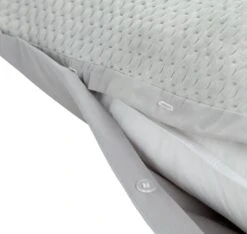 Habitat Pinsonic Velvet Plain Grey Bedding Set - Double 12 Habitat Pinsonic Velvet Plain Grey Bedding Set - Double -Bedding Promotion Store 9649338 R Z004A