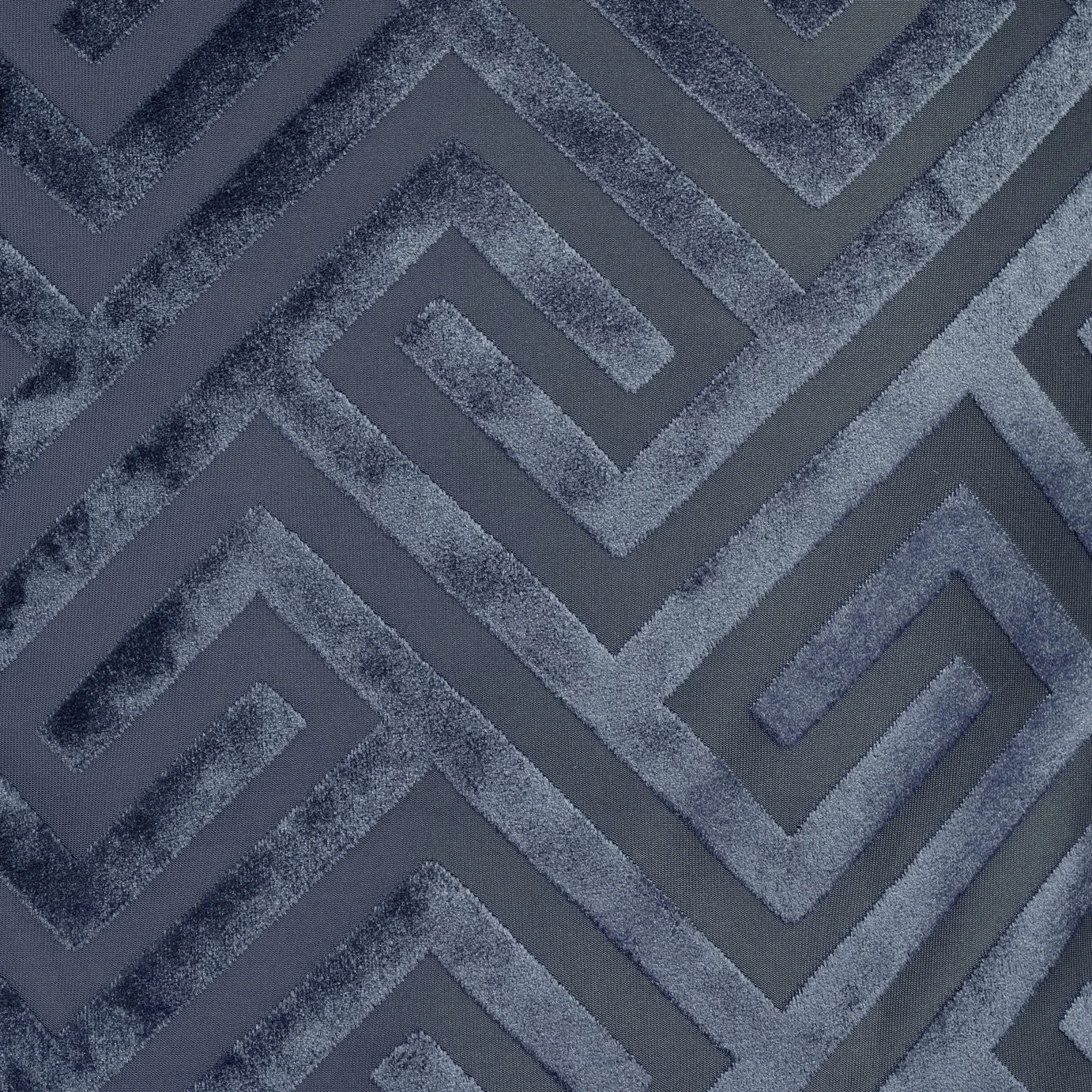 Habitat Velvet Geo Navy Bedding Set - Single 4 Habitat Velvet Geo Navy Bedding Set - Single - Image 2